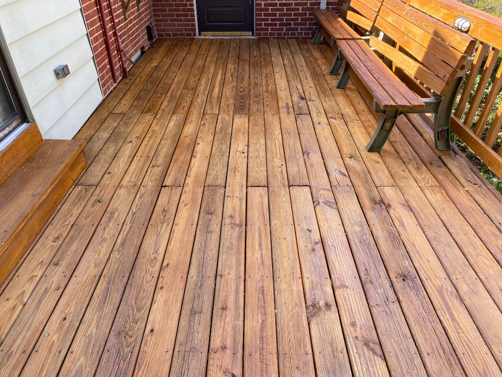 Deck Restoration and Staining in Henrico, VA Image