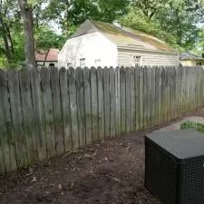 Fence Restoration in Forest Hill Richmond, VA 2