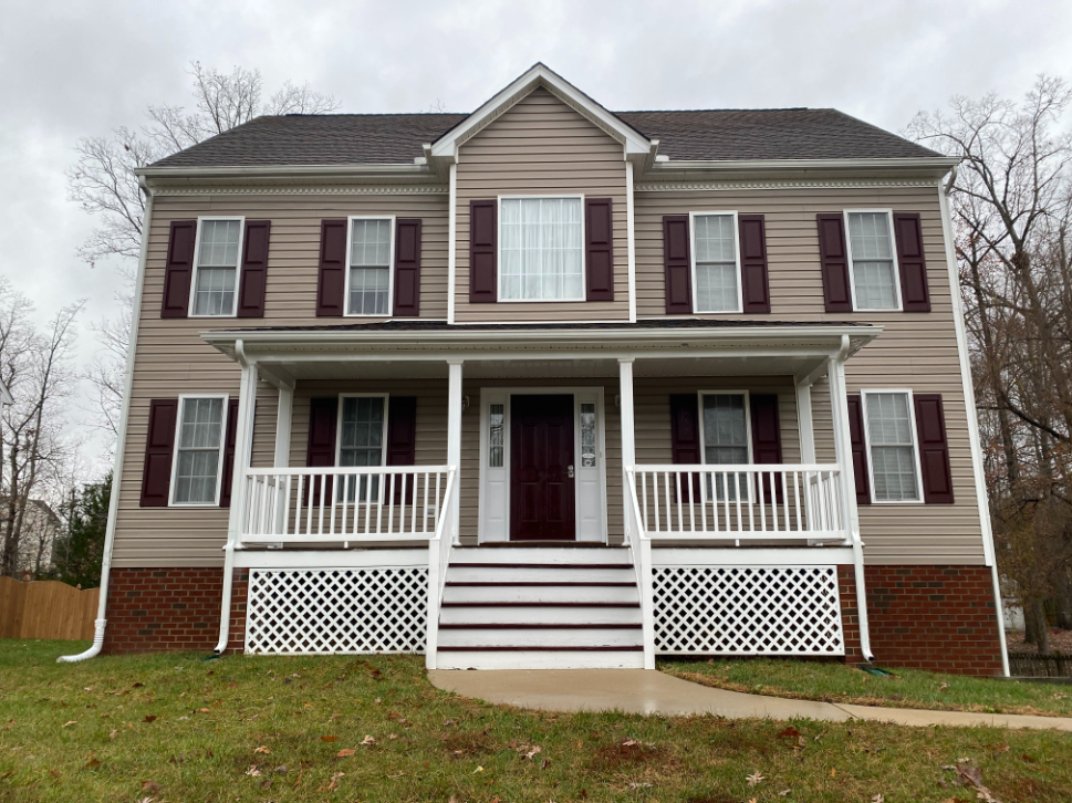House Washing and Gutter Cleaning in Chesterfield, VA Image
